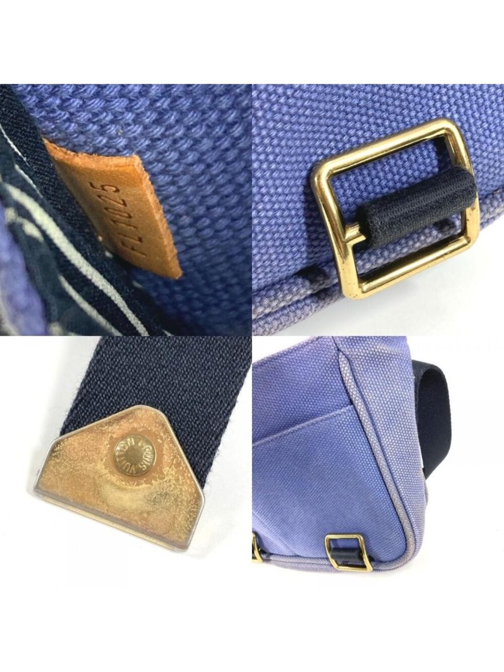 Louis Vuitton Shoulder Bag Besace PM Canvas Blue - Picture 9 of 9